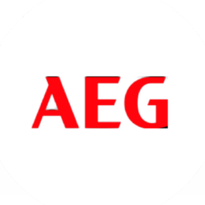 Logotipo de la marca AEG